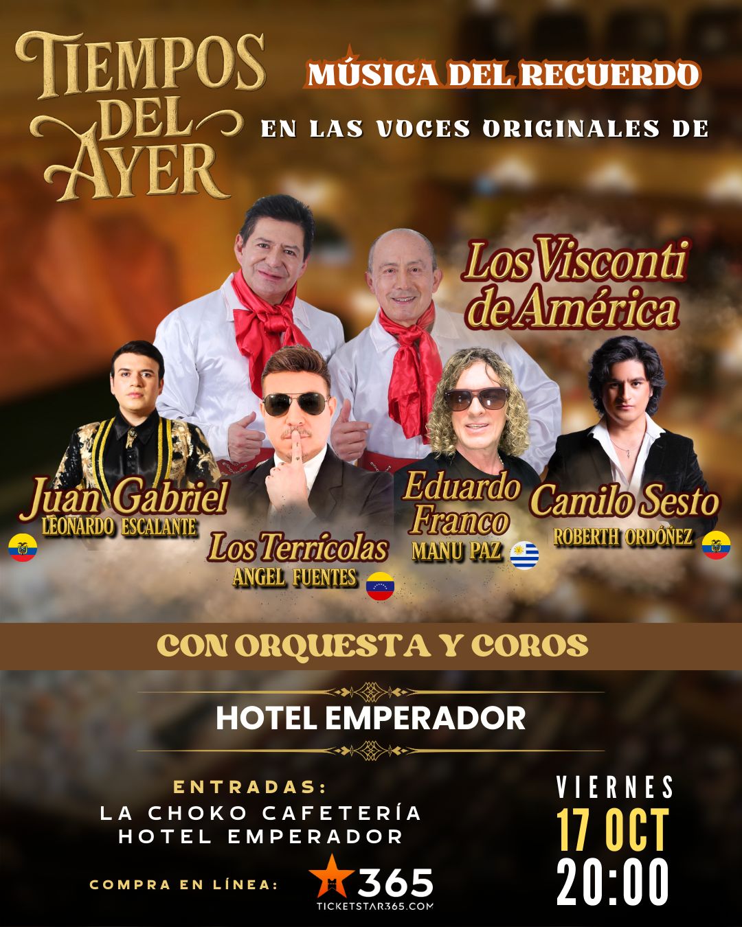 Mapa del evento
